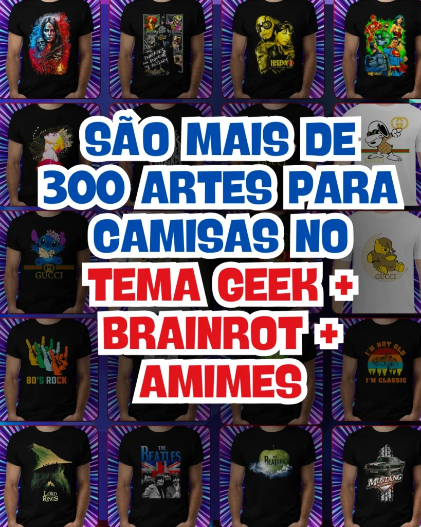 ARTES_CAMISA GEEK BRAINROT 2026