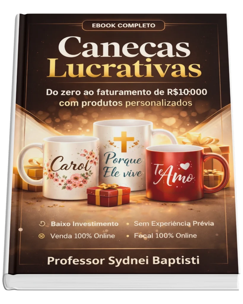 Como Criar um Negócio Lucrativo de Canecas Personalizadas Mesmo Começando do Zero e Faturar Até R$10.000