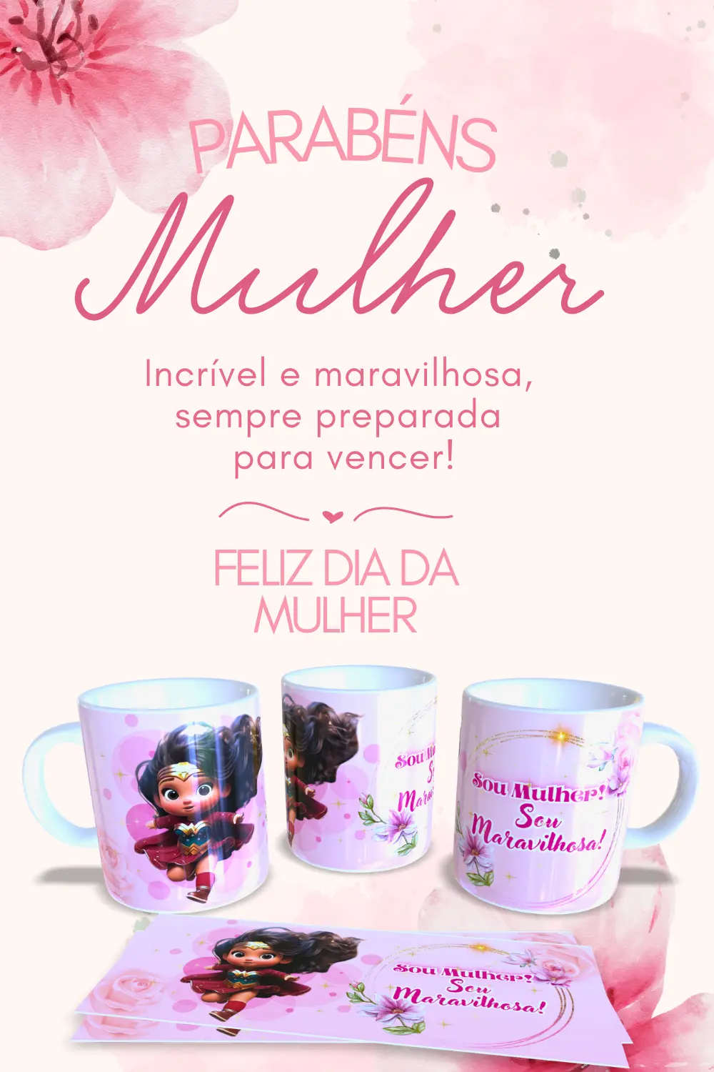 Sublimação de Canecas para o Dia da Mulher: Presenteie com Amor e Personalidade