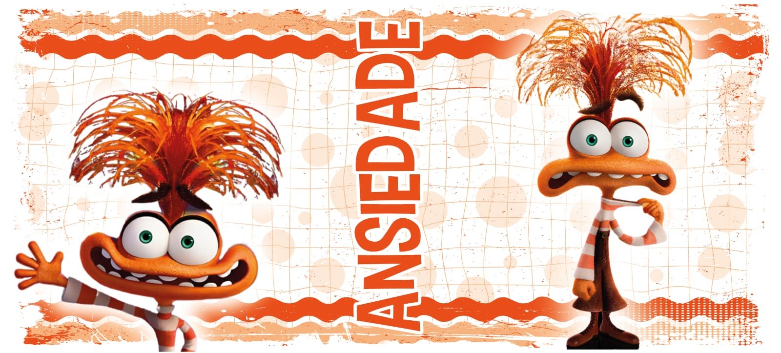 Artes para Canecas do Filme Divertidamente 2 – Ansiedade