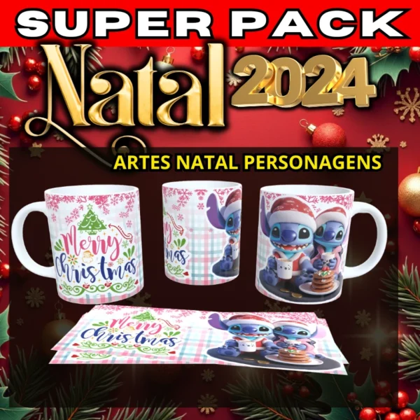 PACK SUBLIMAÇÃO DE CANECAS NATAL 2024 - Image 2