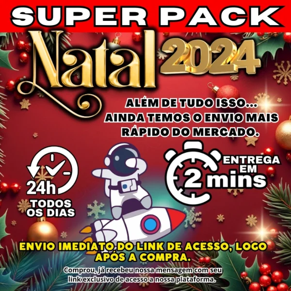 PACK SUBLIMAÇÃO DE CANECAS NATAL 2024 - Image 4