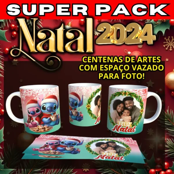 PACK SUBLIMAÇÃO DE CANECAS NATAL 2024 - Image 7