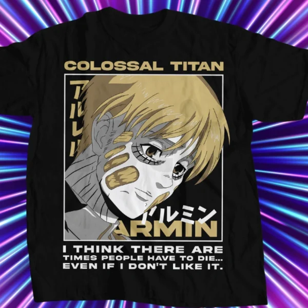 ARTE CAMISA ANIME ATTACK TITAN+ BÔNUS - SUBLIMAÇÃO, ESTAMPARIA E DTF - Image 2