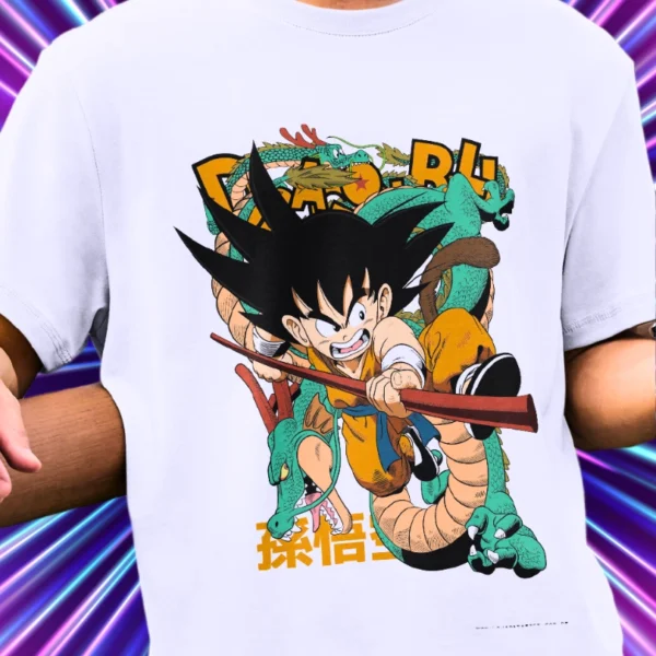 ARTE CAMISA DRAGON BOLL+ BÔNUS - SUBLIMAÇÃO, ESTAMPARIA E DTF