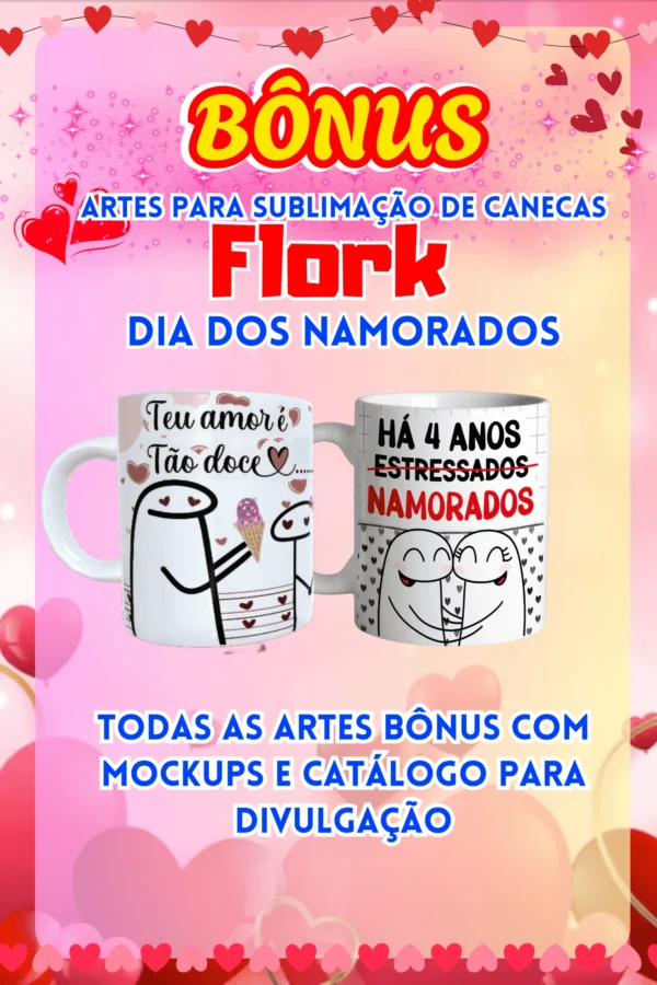 PACK DIA DOS NAMORADOS QUADROS E AZULEJOS COM ESPAÇO PARA FOTO - Imagem 3